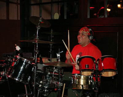 victor laso playing drums